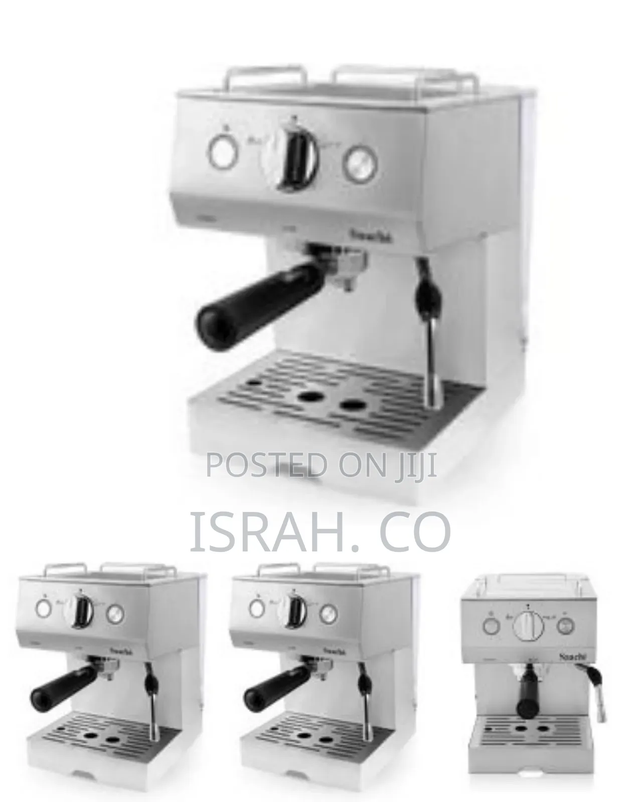 Saachi Espresso Coffee Machine With 15 Bar Automatic Steam Pressure