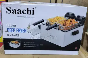 Saachi Electric Deep Fryer Double 6 L Nl-df-4758