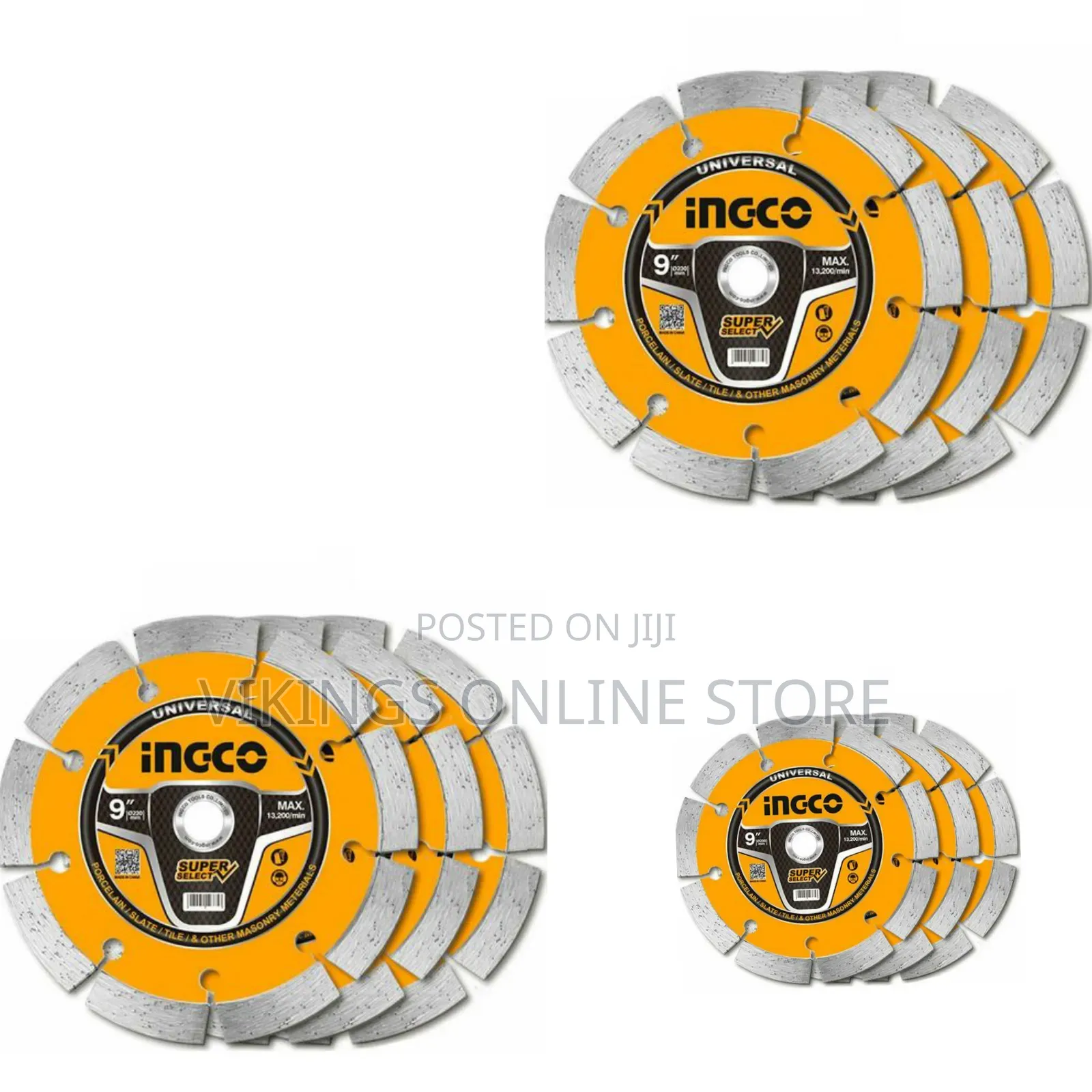 Ingco DMD - Dry Diamond Disc - Orange