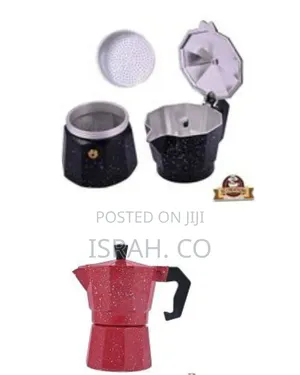 9 Cups Stovetop Espresso Maker, Aluminium Stovetop Coffee Maker