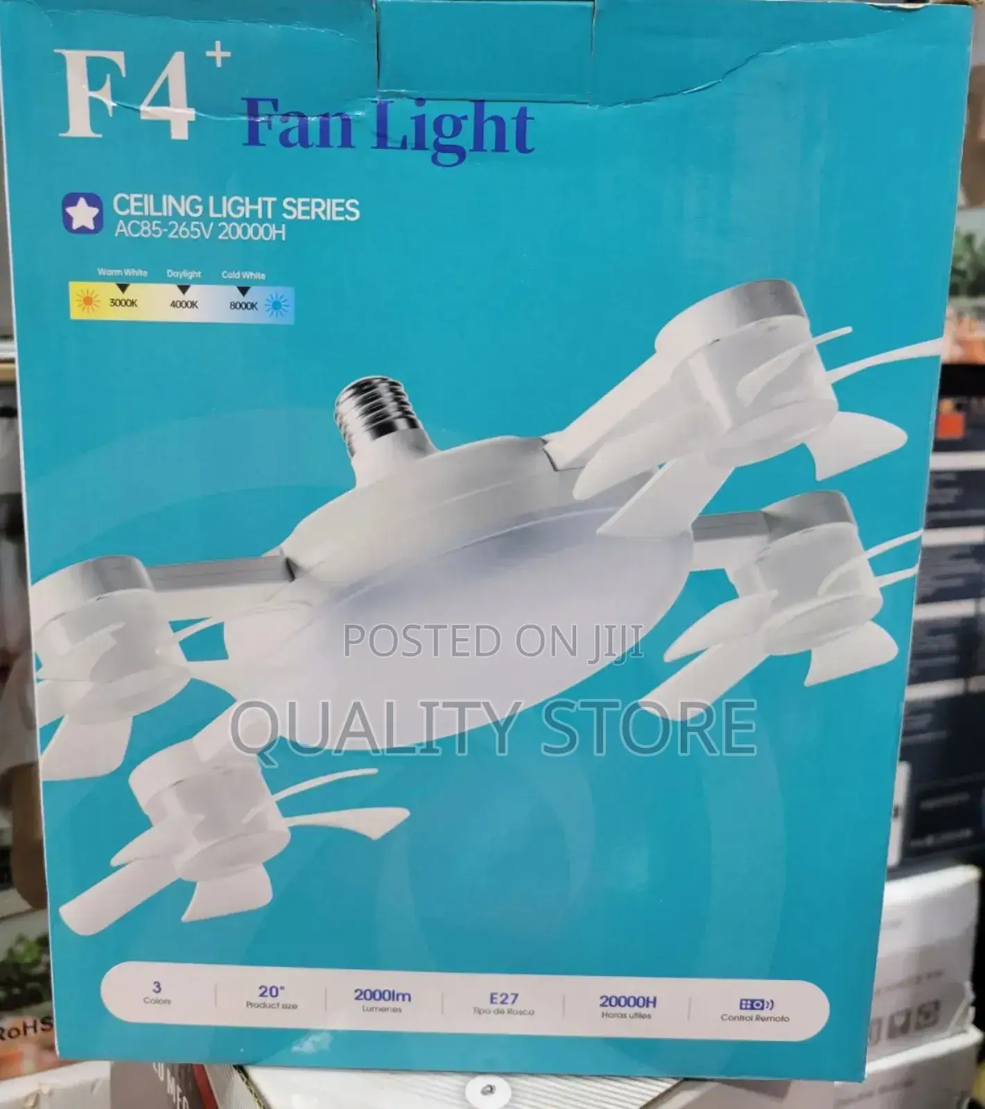 Ceiling Fan Light 20000h
