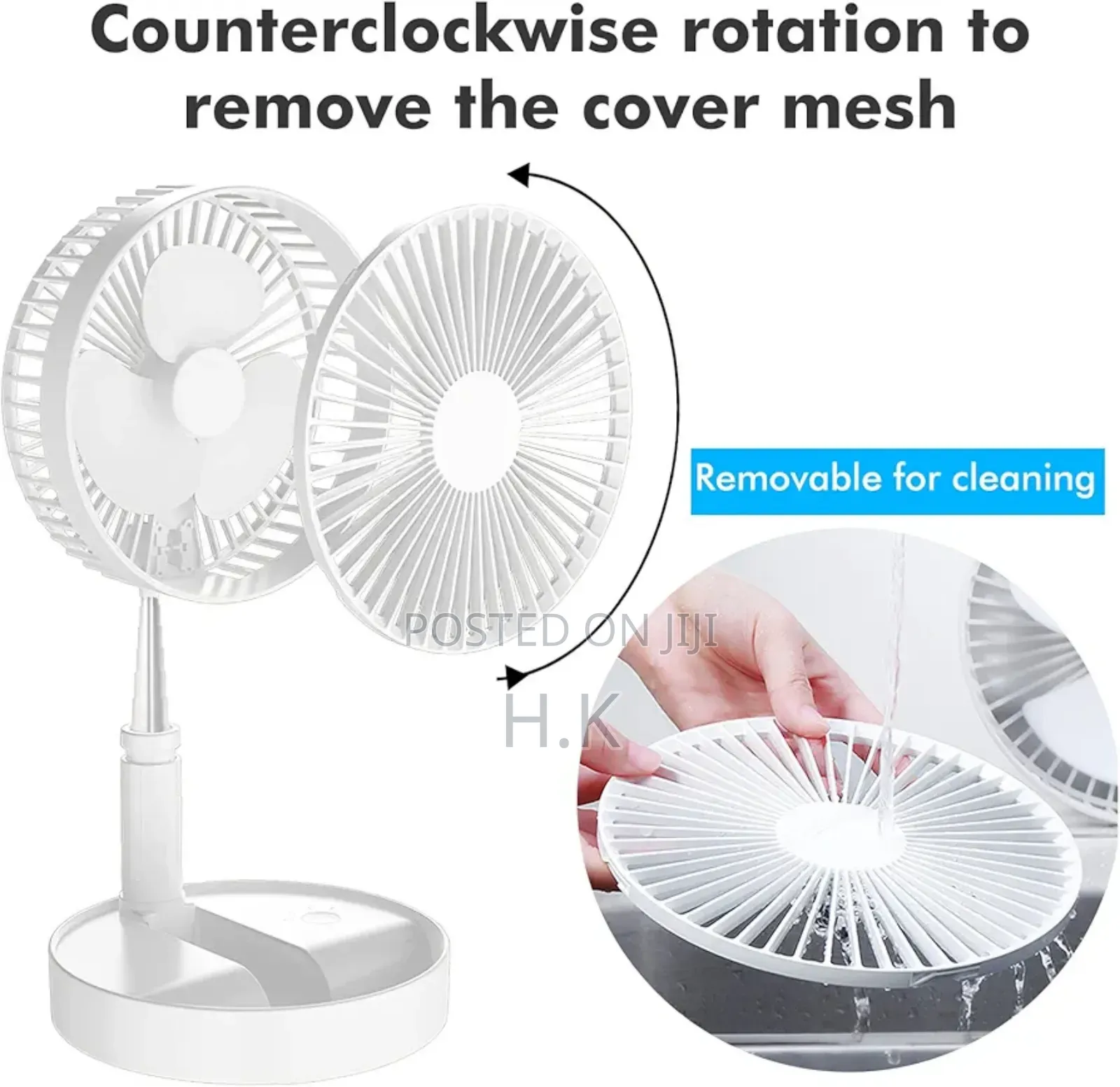Foldable Portable Fan Pedestal Fan