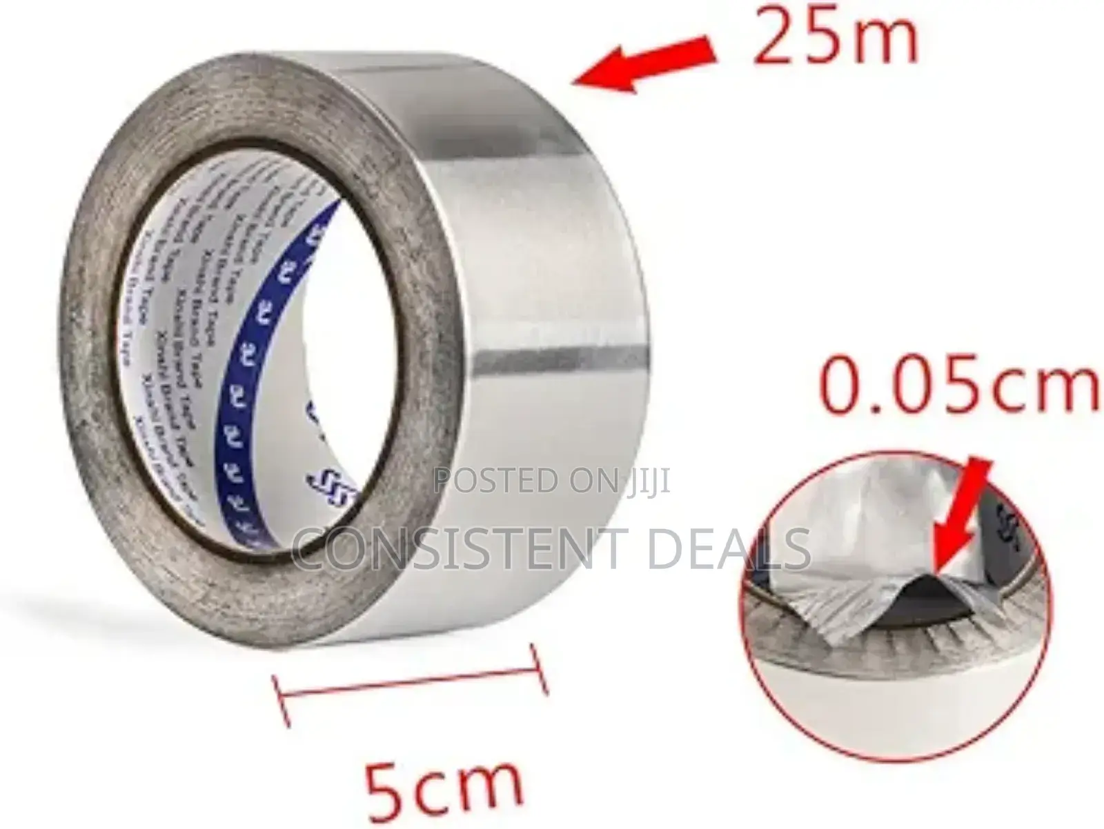 Aluminum Tape, 2.0 Inches  Strong Adhesive, Aluminum Foil Tape