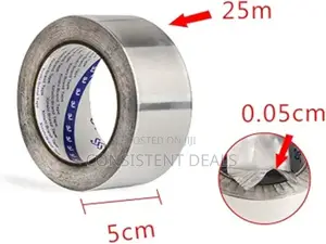 Aluminum Tape, 2.0 Inches  Strong Adhesive, Aluminum Foil Tape