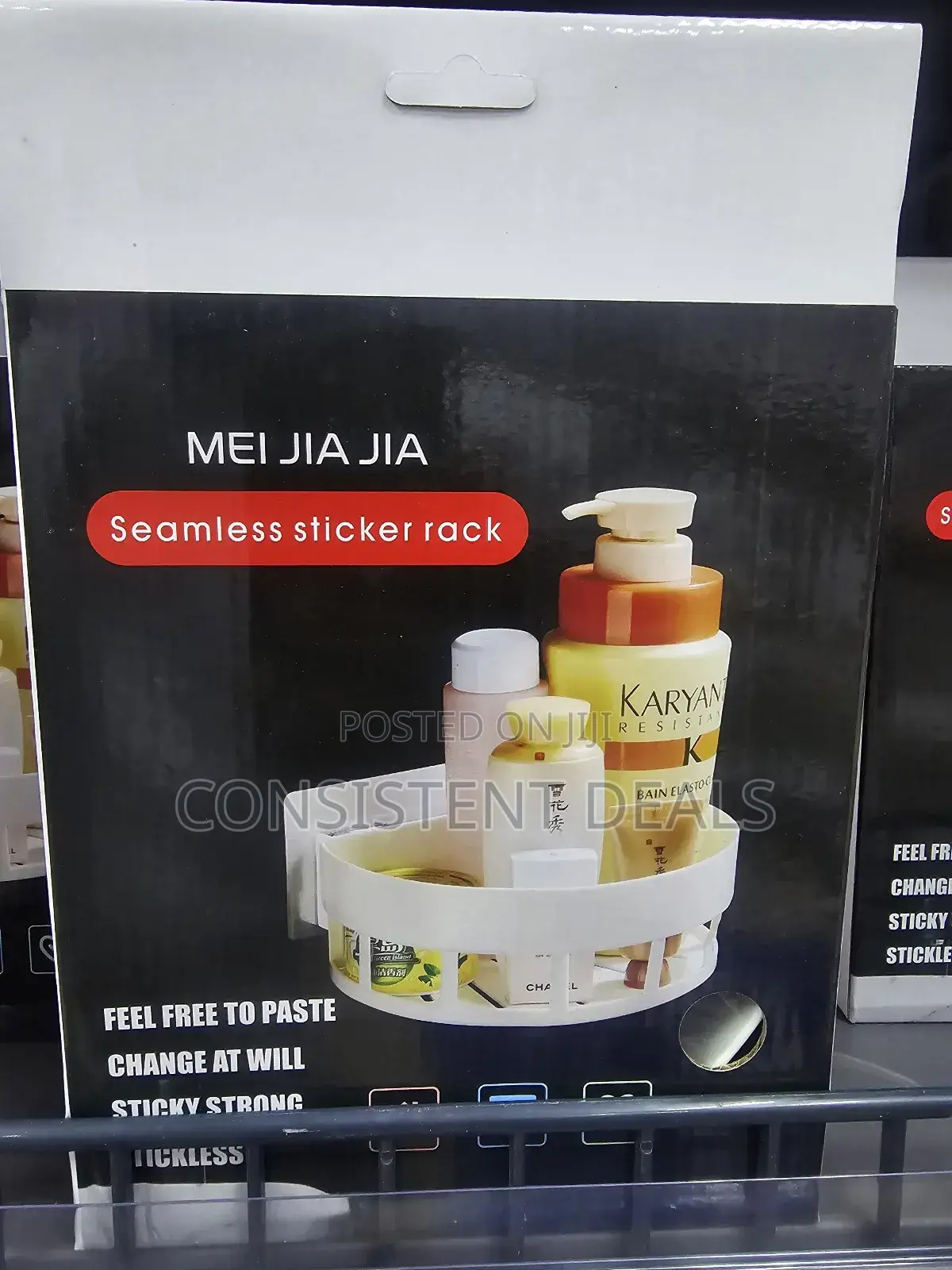 Seamless  Wall Sticker Organizer Rack