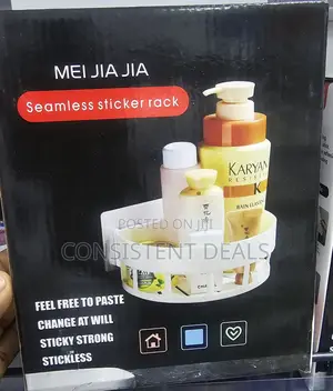 Seamless  Wall Sticker Organizer Rack
