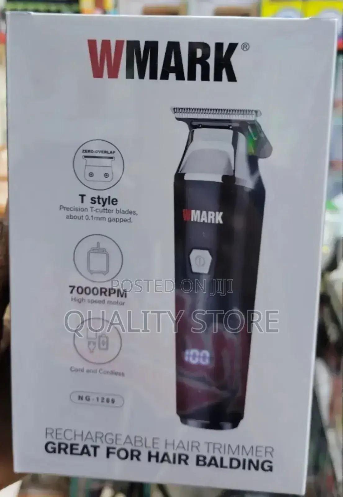 Wmark Rechargeable Hair Trimmer