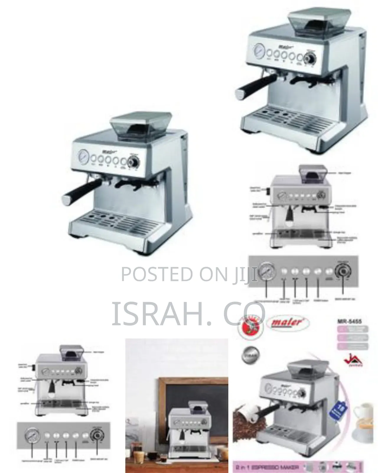 Maier Pump Steam Coffee, Espresso and Cappuccino