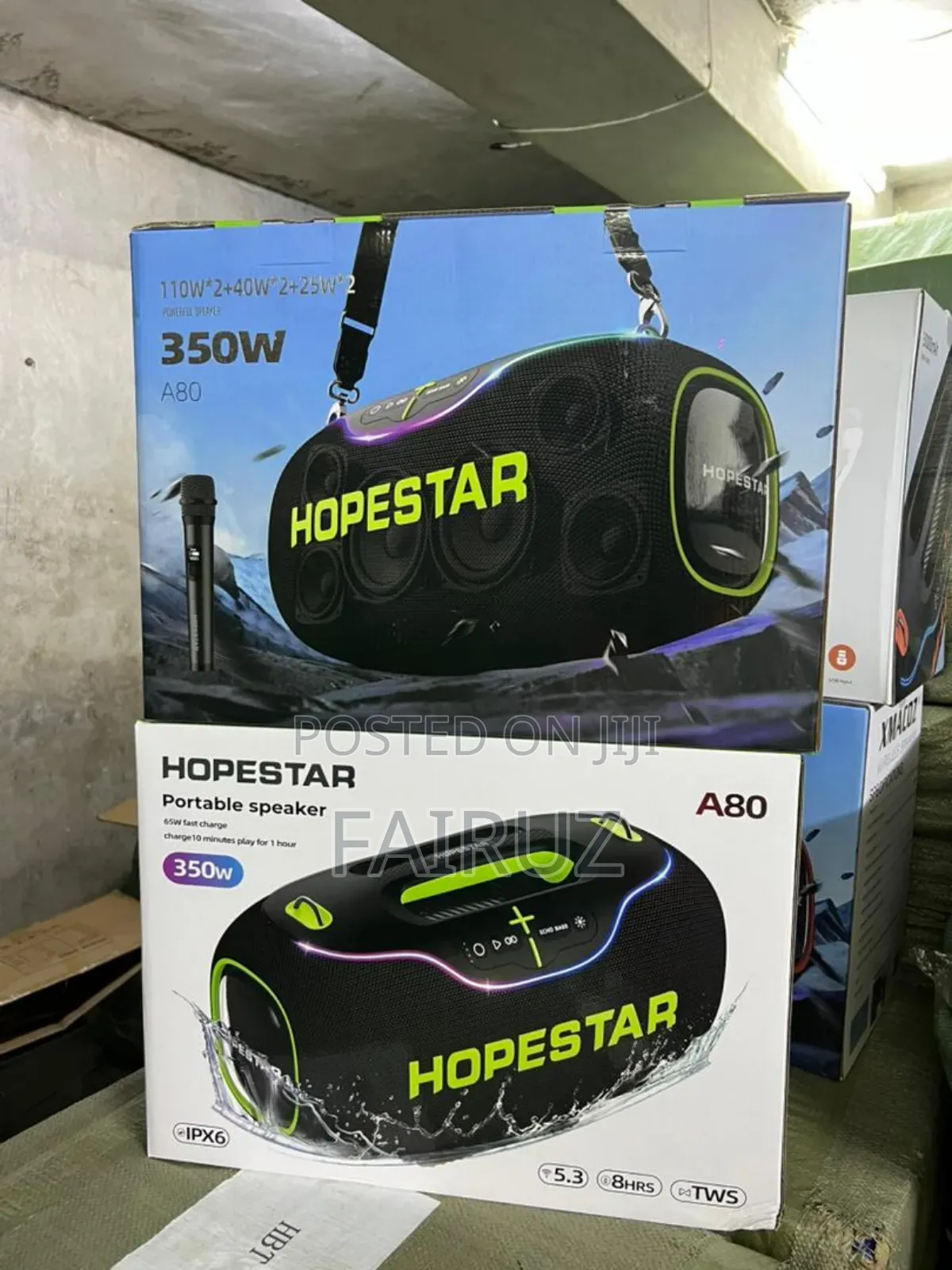 A80 Hopestar Portable Bluetooth Speaker 350w