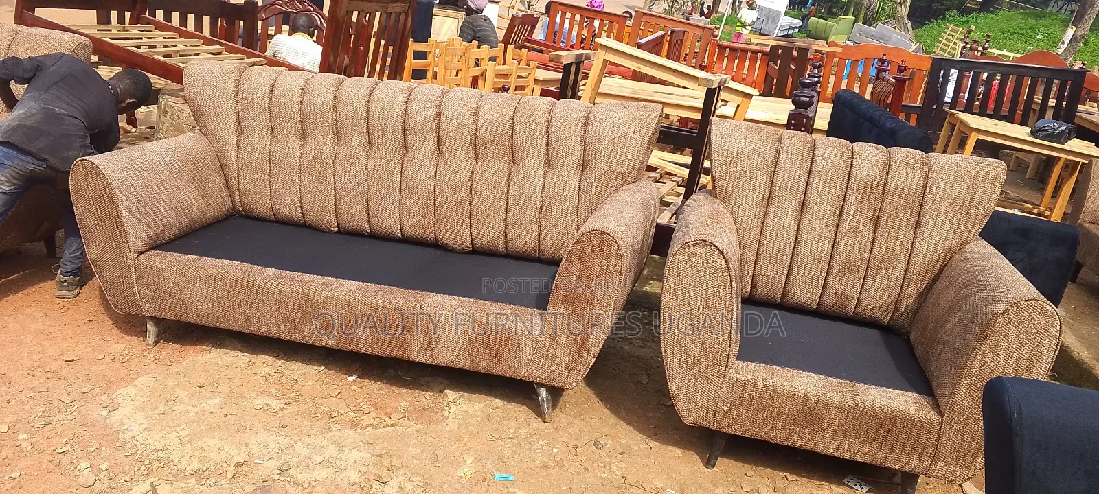 4 Sitter Butterfly Sofa Set