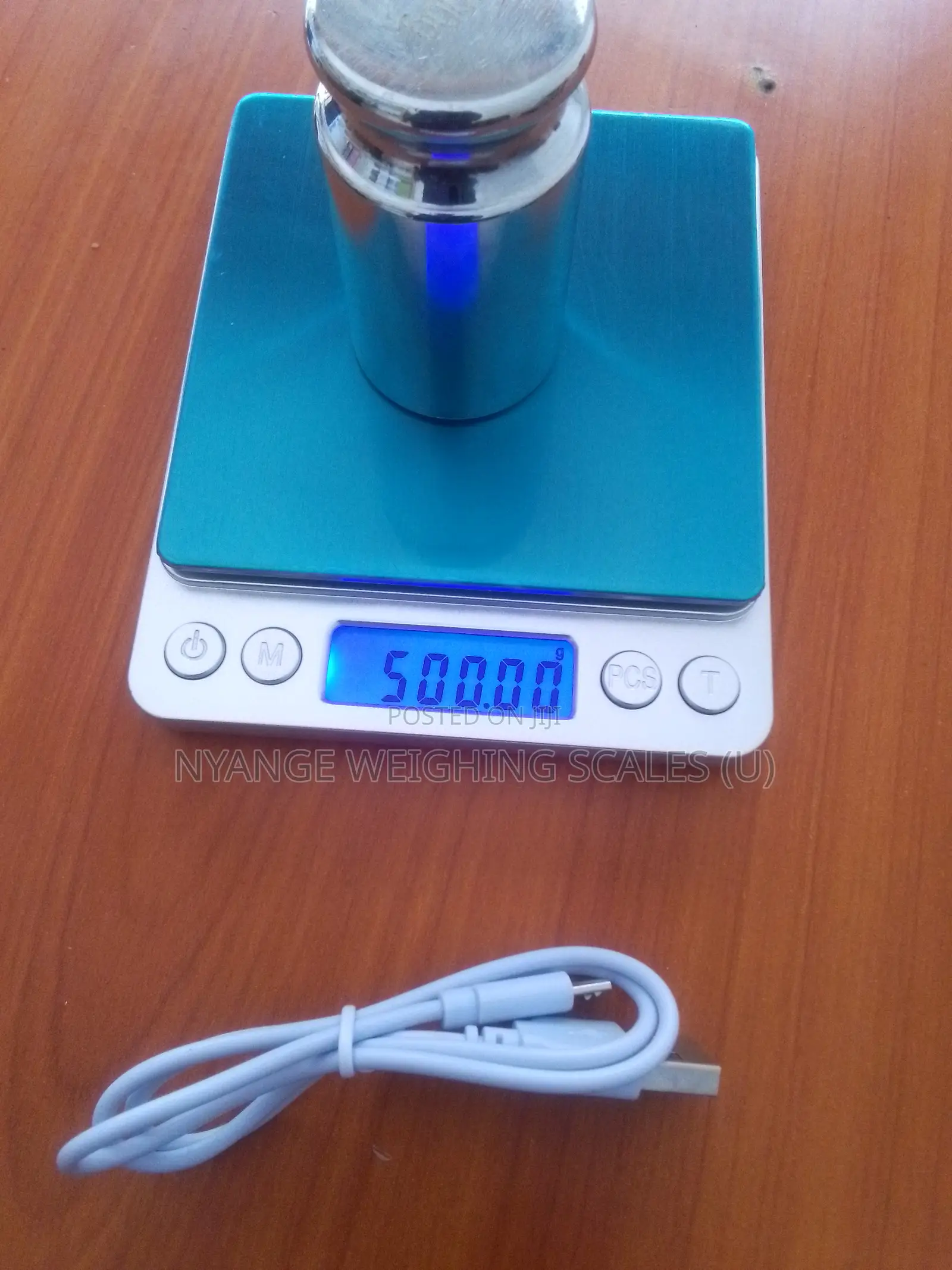Accurate Weigh Scale 500g/0.01g Weigh Rechageable Mini Weighing Scale