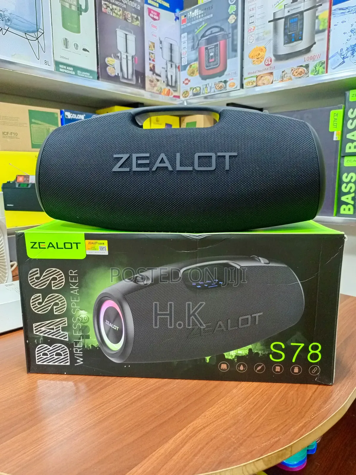 Zealot S78 Portable Speaker , 100w Speaker With Shocking Bass