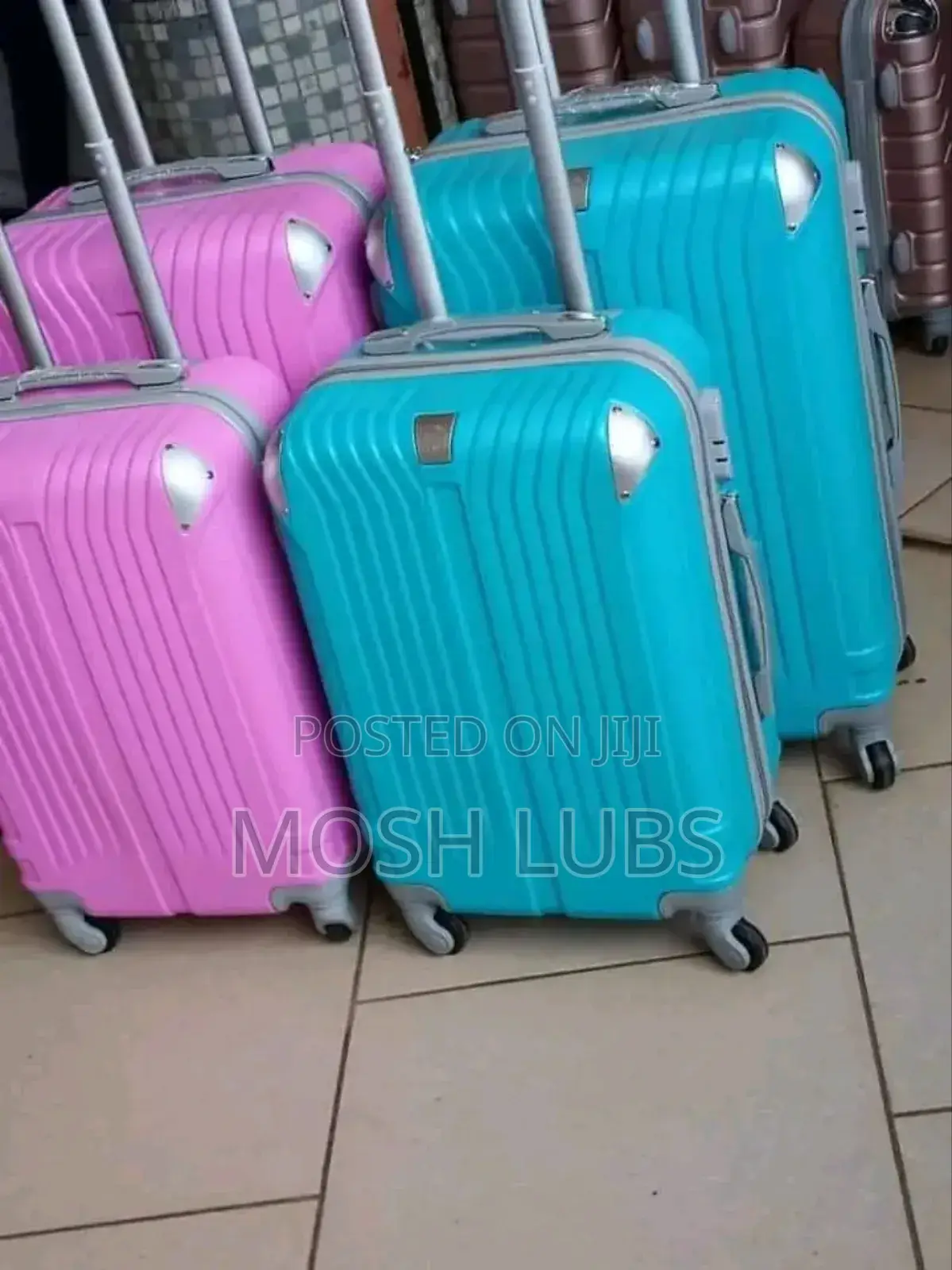 3 Safari Travel Suitcases