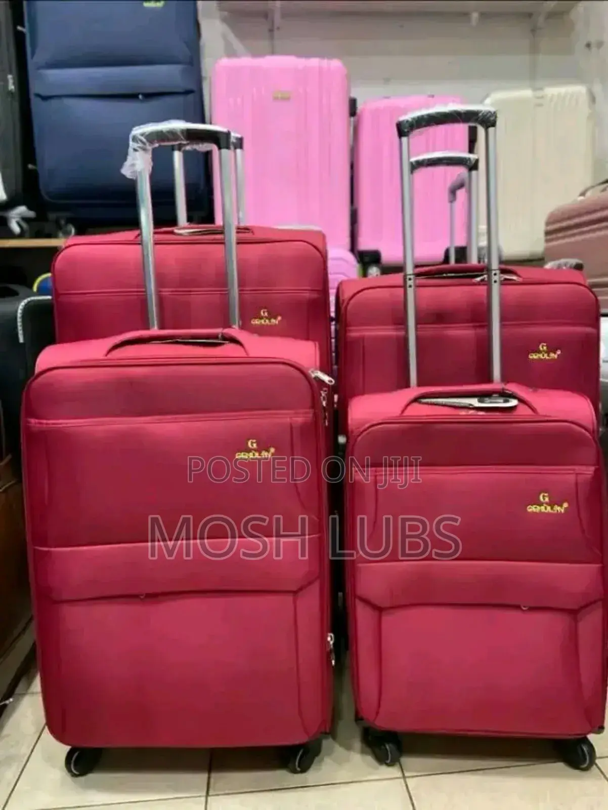 3 Safari Travel Suitcases