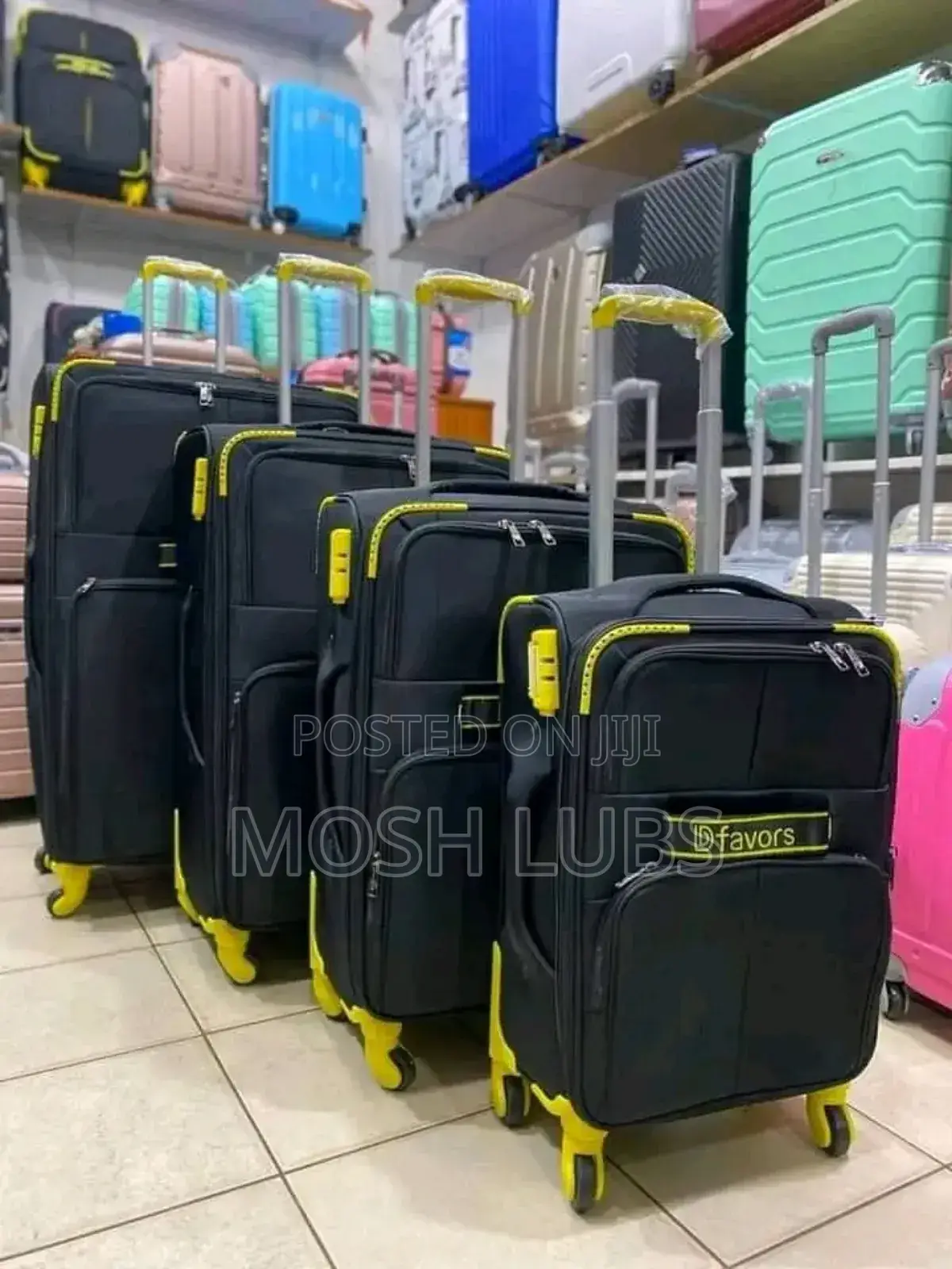 3 Safari Travel Suitcases