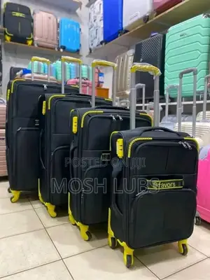 3 Safari Travel Suitcases