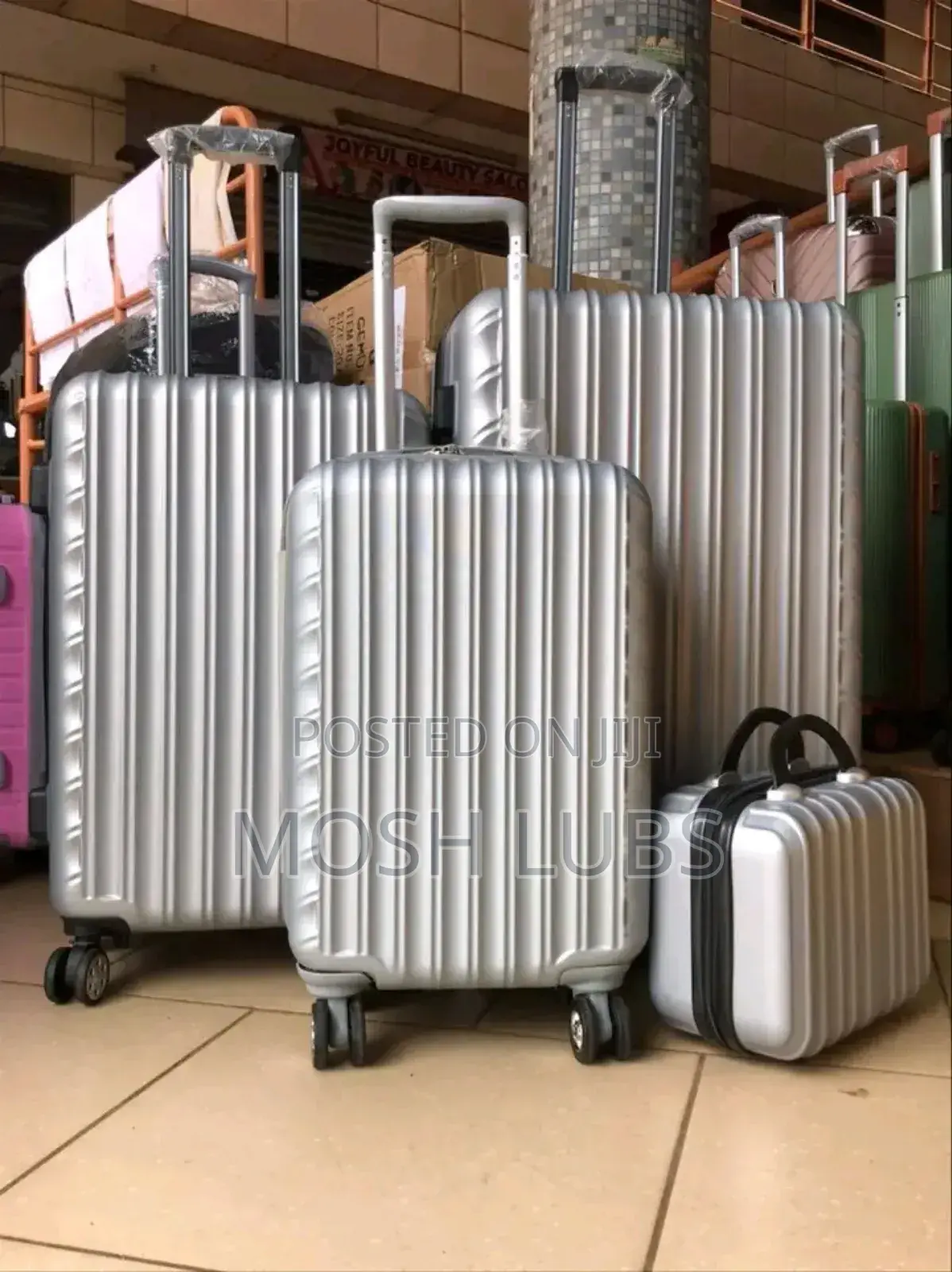 3 Safari Travel Suitcases