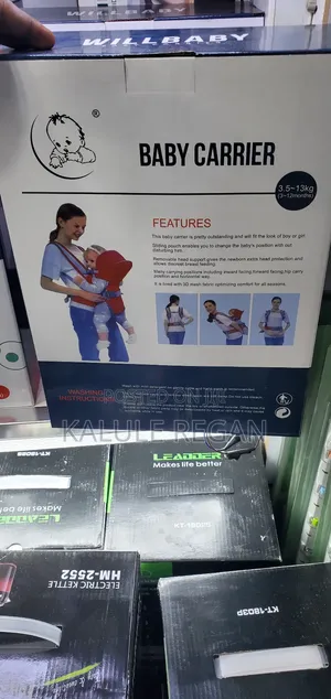 Will Baby Ergonomic 3d Mesh Baby Carrier With Secure Straps