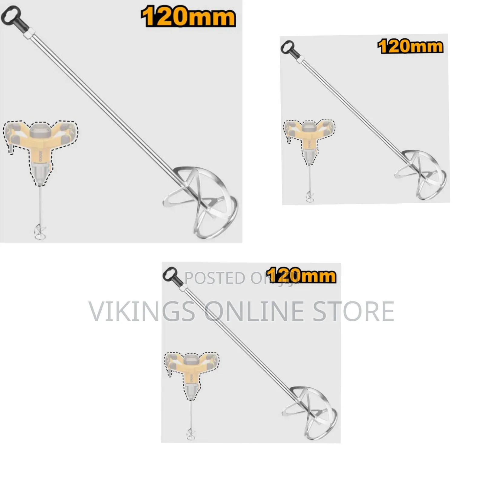 Ingco Mp1120 - Mix Paddle - Orange