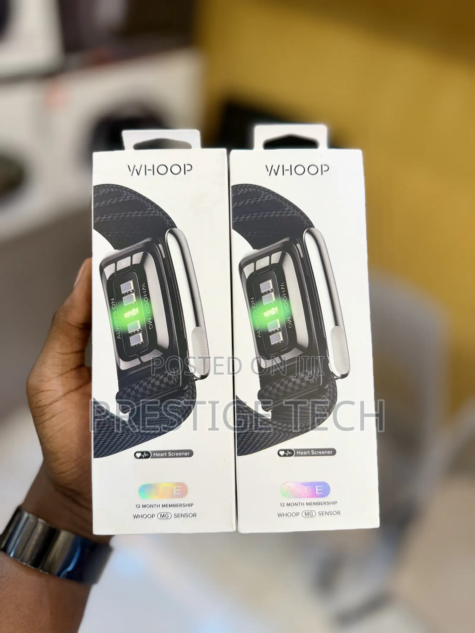 Whoop Life 5.0 Mg Activity Fitness Tracker 12 Month Membership