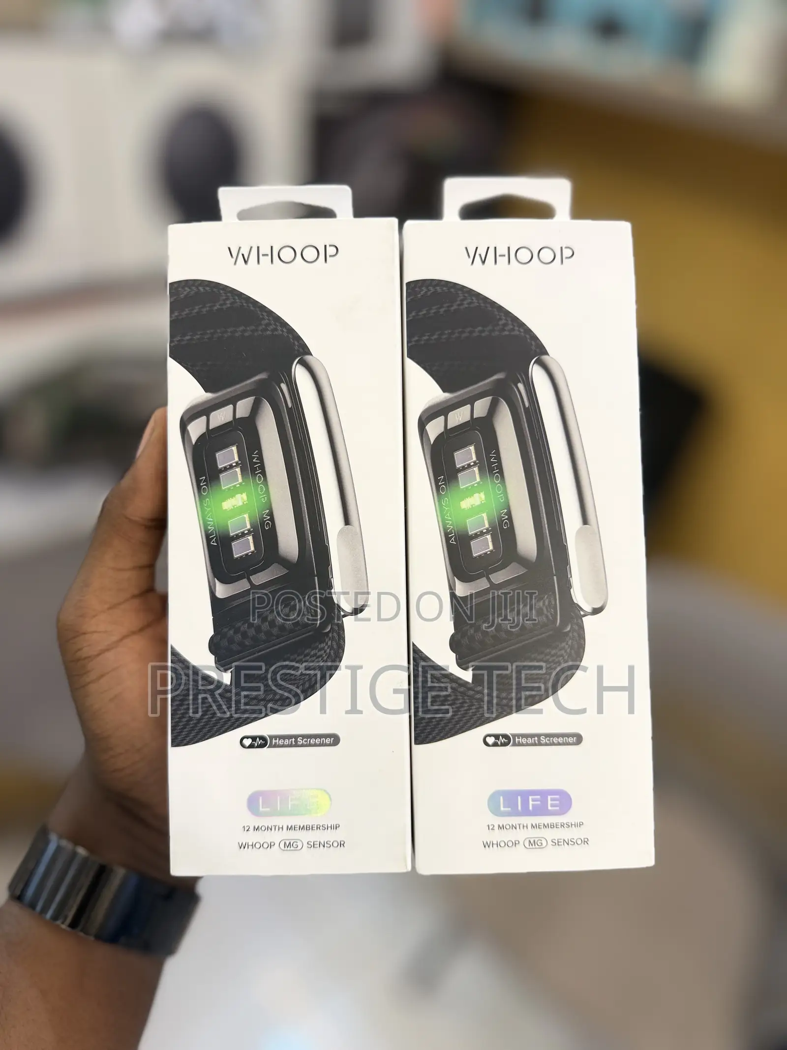 Whoop Life 5.0 Mg Activity Fitness Tracker 12 Month Membership