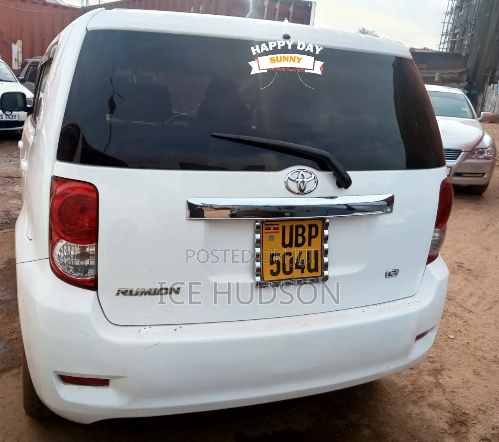 Toyota Corolla Rumion 2010 White