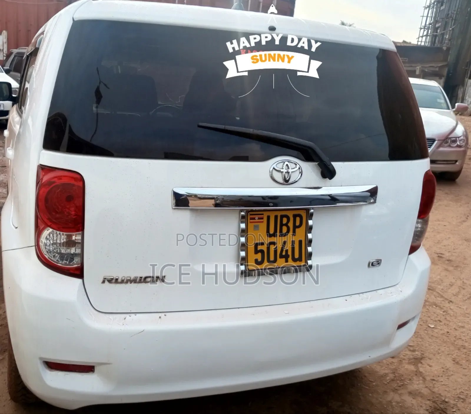 Toyota Corolla Rumion 2010 White