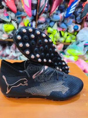 Puma Future Ultimate Mg Football Boots. Black and Copper Rose