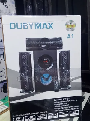 Brand New 3.1 Dubymax Digital Multimedia Subwoofer