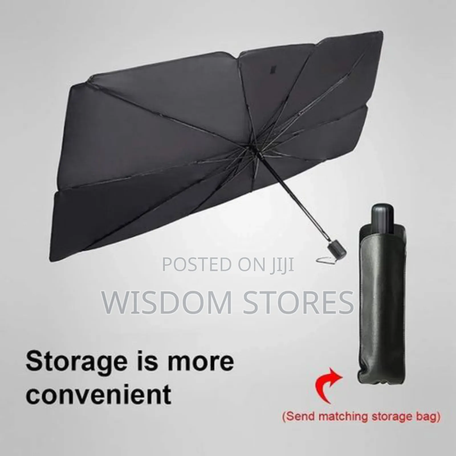 Nc Car Windshield Sun Shade Foldable Car Sun Umbrella
