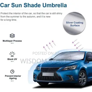 Nc Car Windshield Sun Shade Foldable Car Sun Umbrella