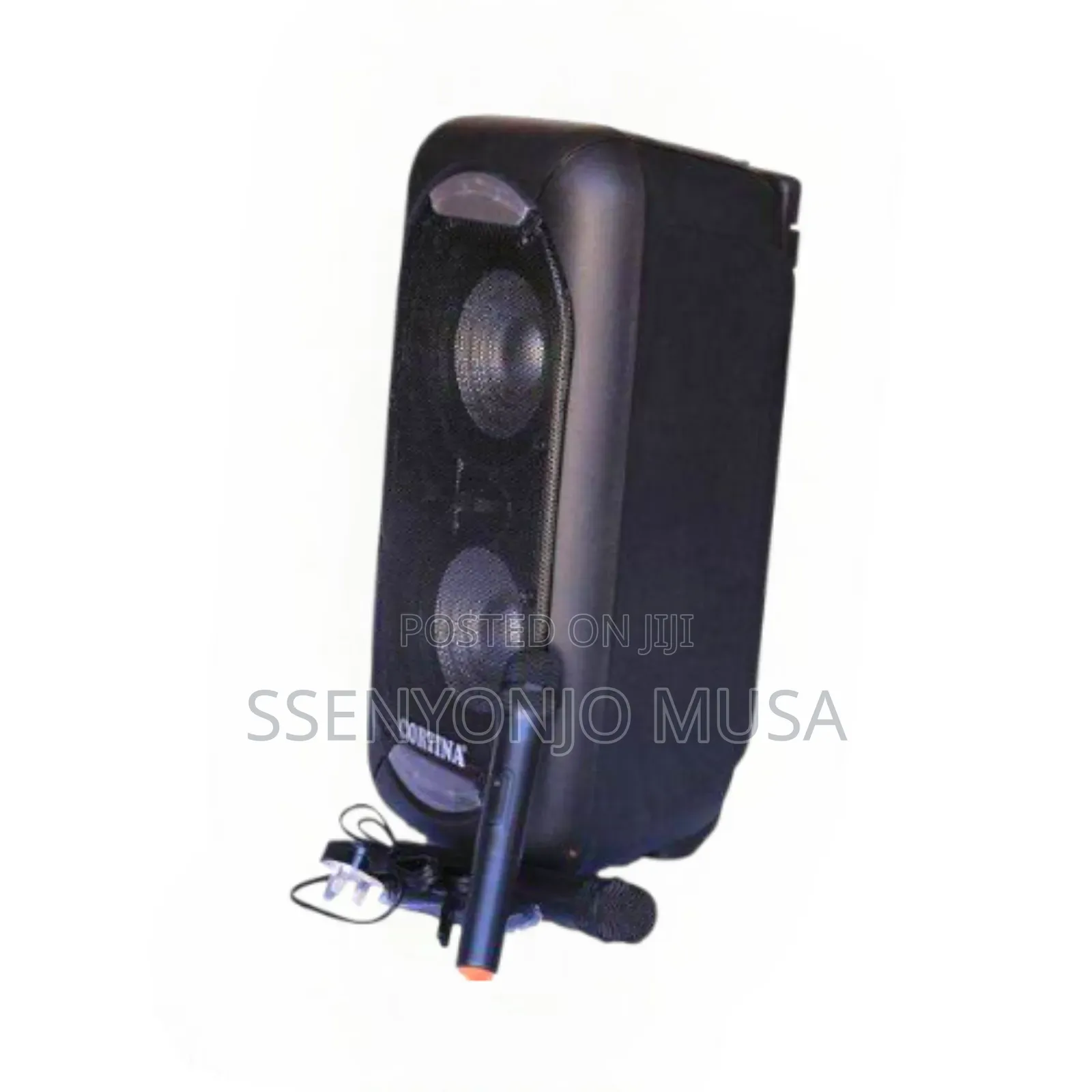 Cortina R CRX-007 12" Portable Pa Speaker With Microphones