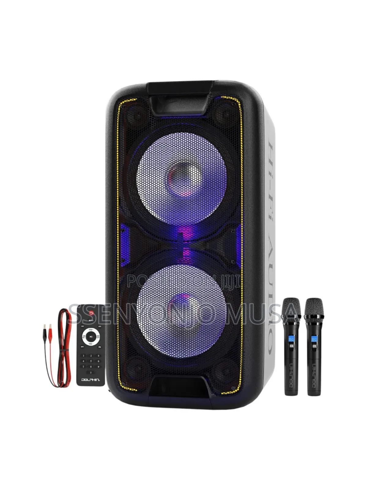 Cortina R CRX-007 12" Portable Pa Speaker With Microphones