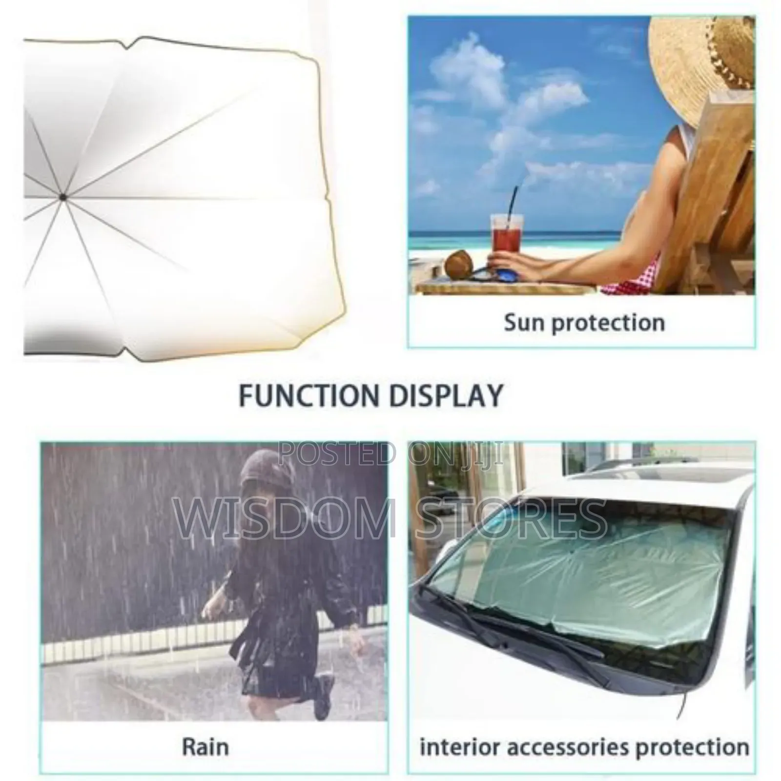 Car Front Window Cover