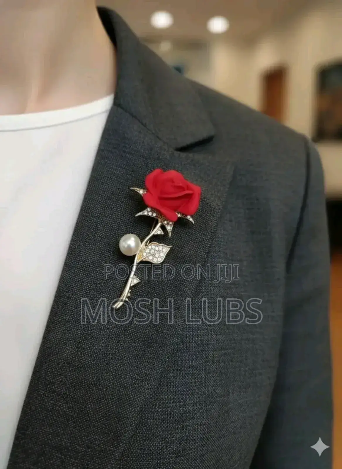 Coat Lapel Flowers Brooches