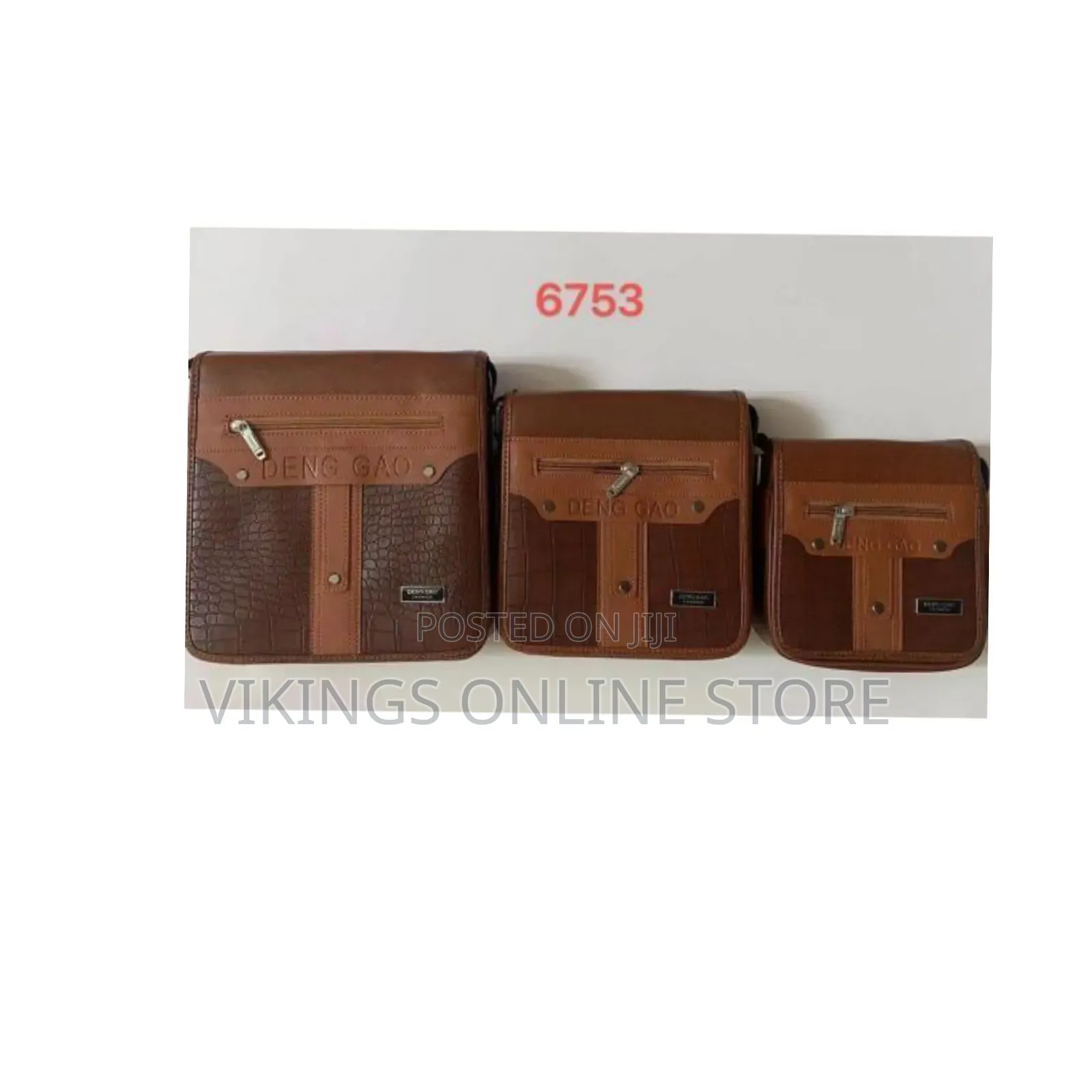 Deng Gao 3 Piece Tote Fashion Business Custom Shoulder Messenger Bags