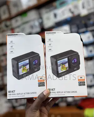 Porodo Lifestyle Waterproof Action Camera (Model: Pd-4kacam)