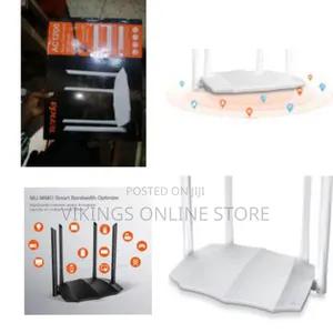 Tenda Ac1200 Dual Band Gigabit Smart Wifi Router Gaming Uhd Streaming