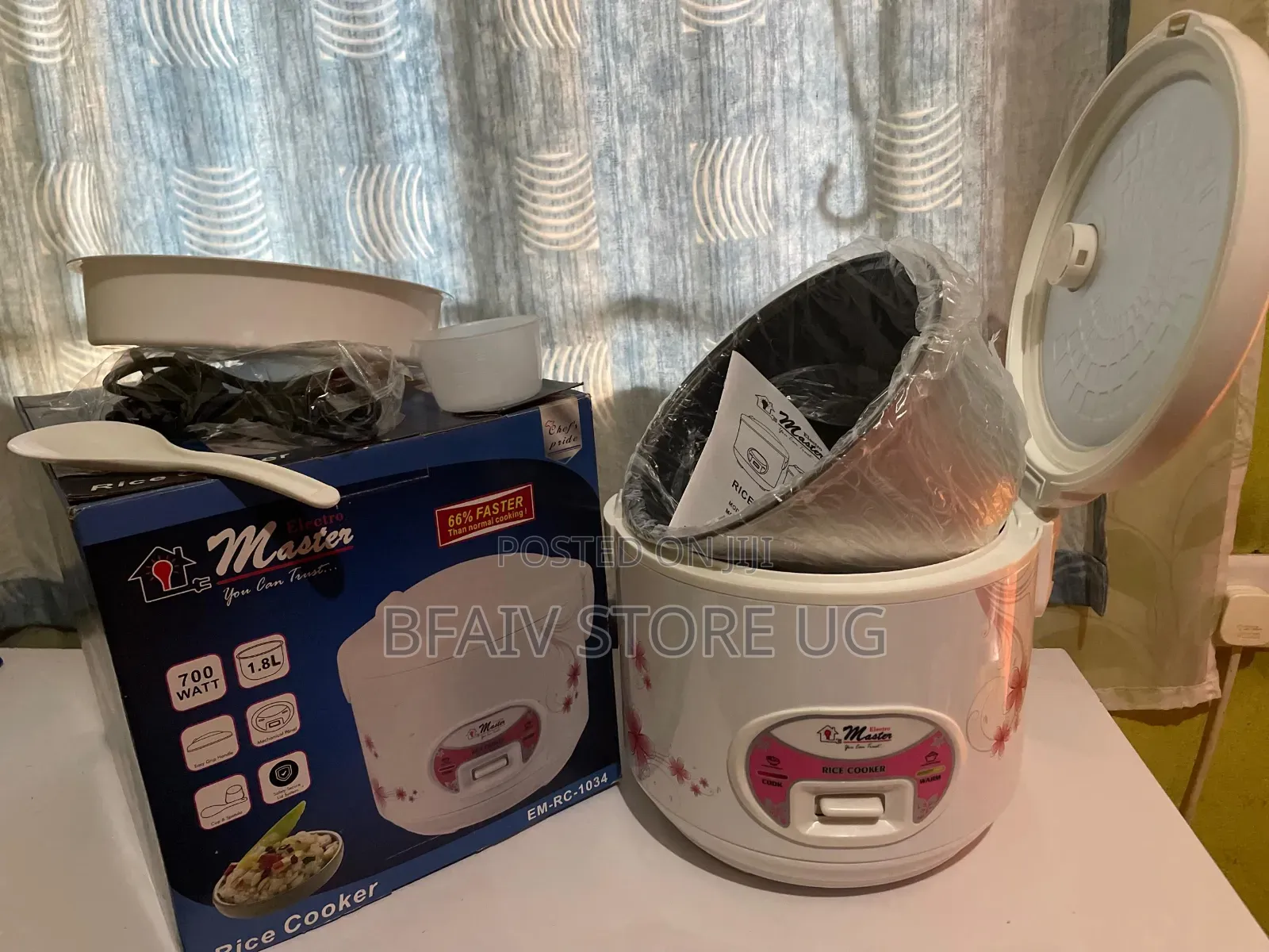 Electro Master 1.8 Litre Rice Cooker