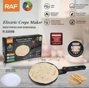 Raf R.5209b Electric Crepe Maker