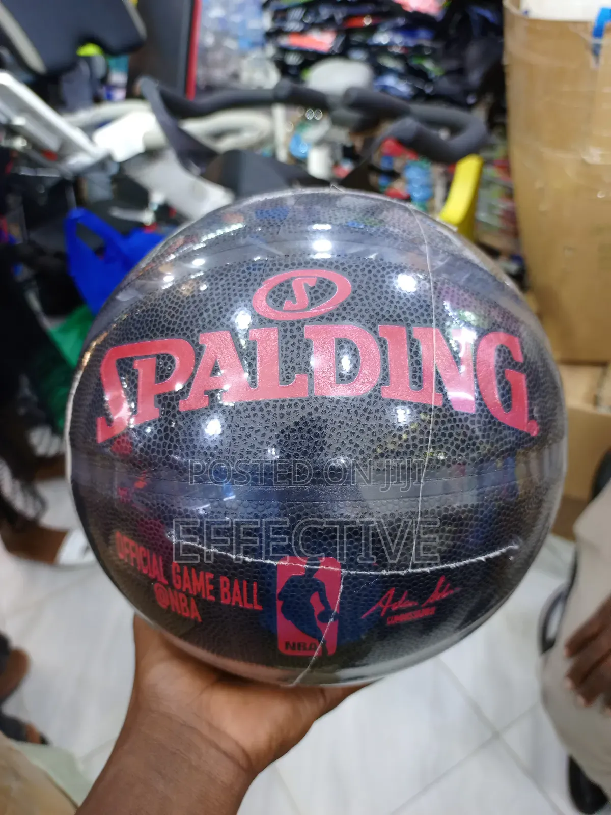 Spalding Basketball.
