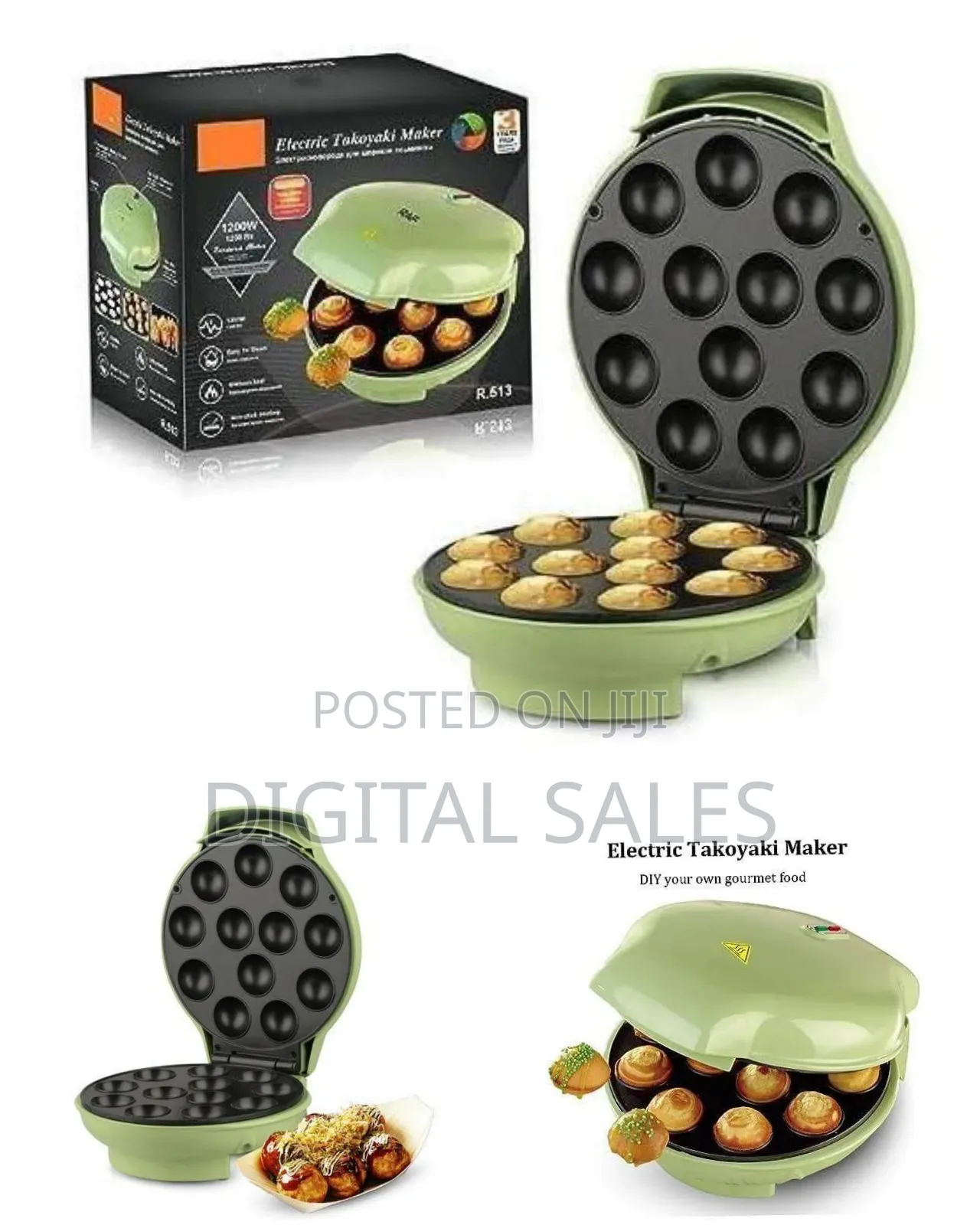 Raf Electric Takoyaki Maker