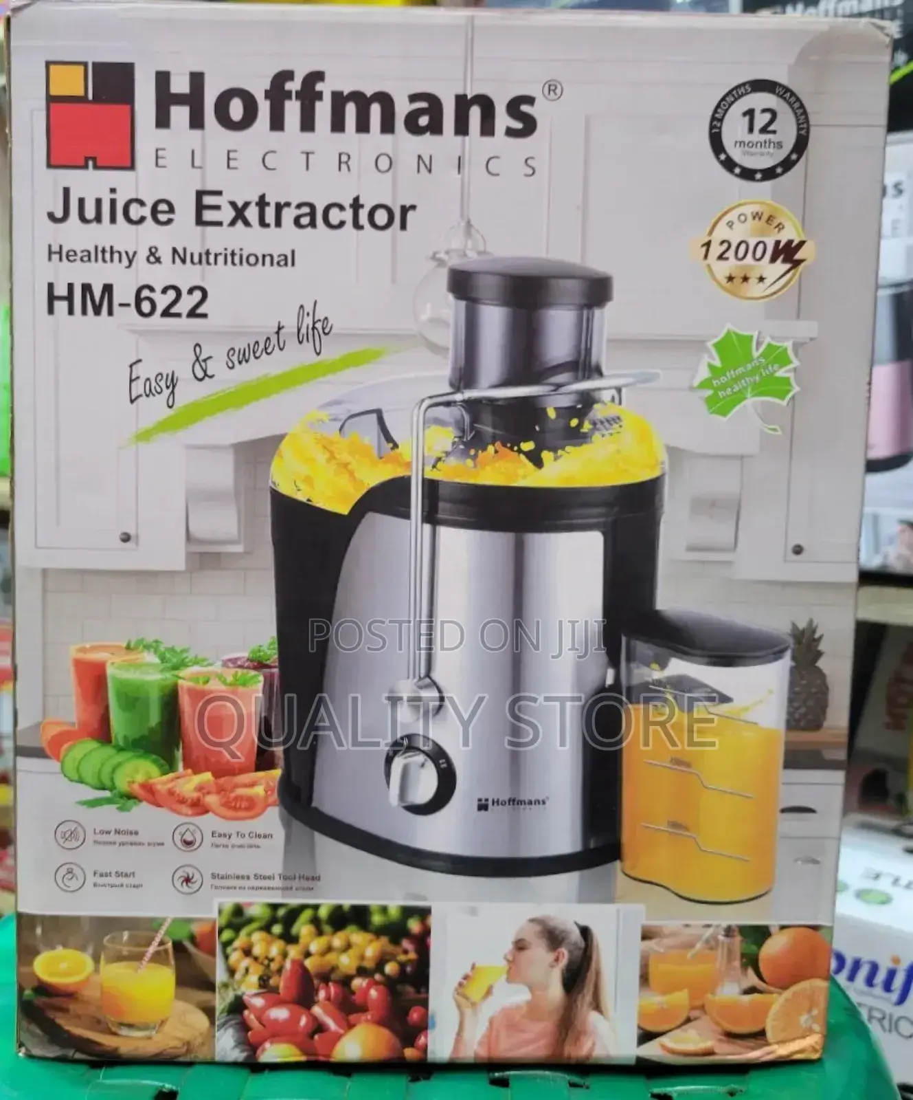 Hoffmans Electric Juice Extractor Hm-622