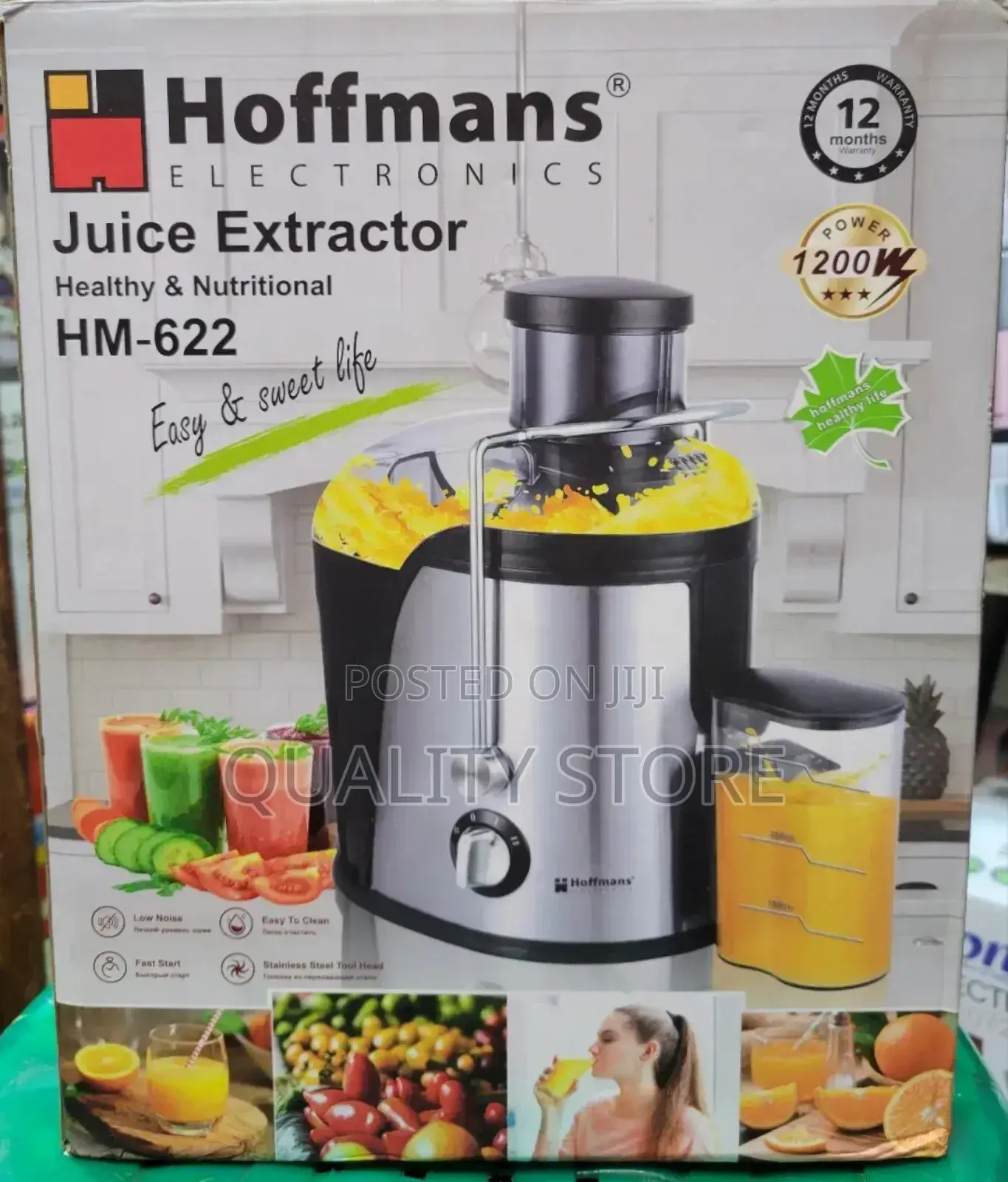 Hoffmans Electric Juice Extractor Hm-622