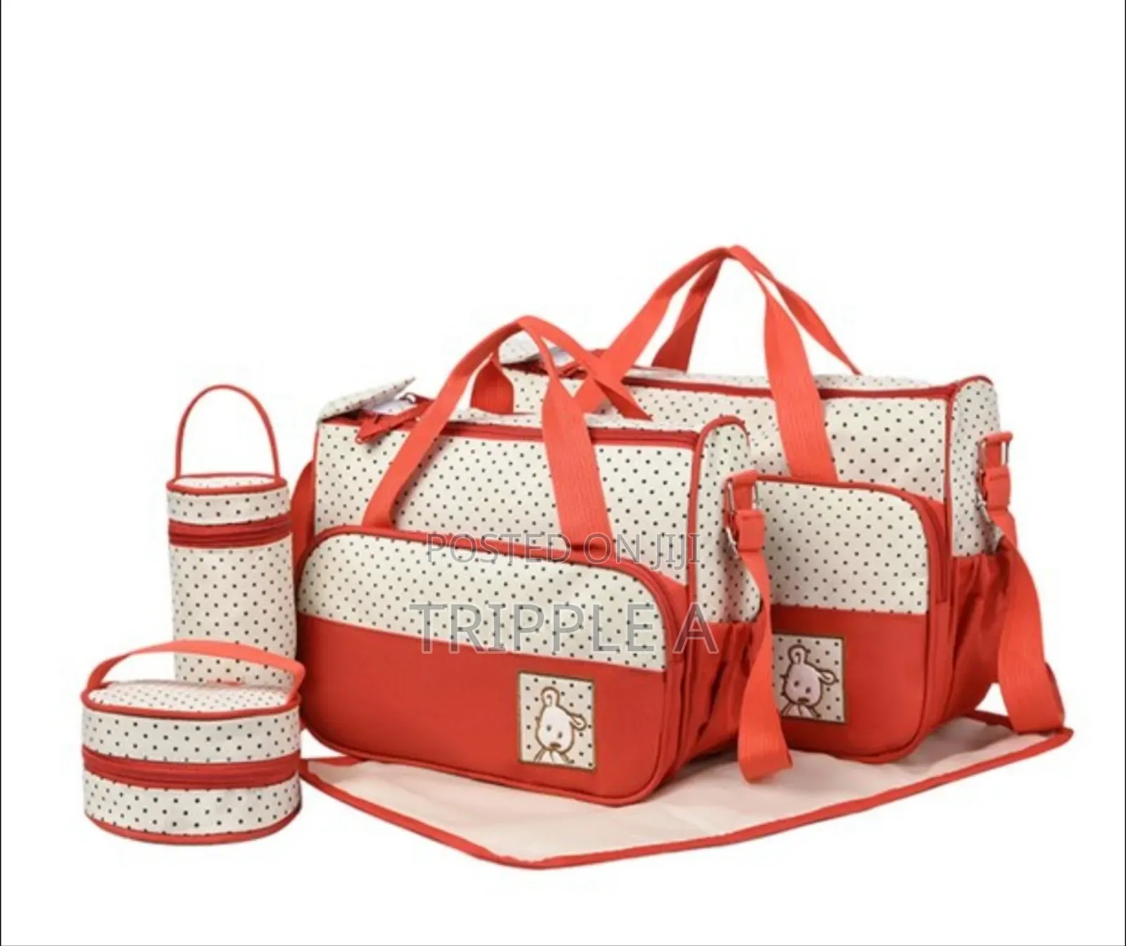 Fashionable 5 In 1 Baby Diaper Bag