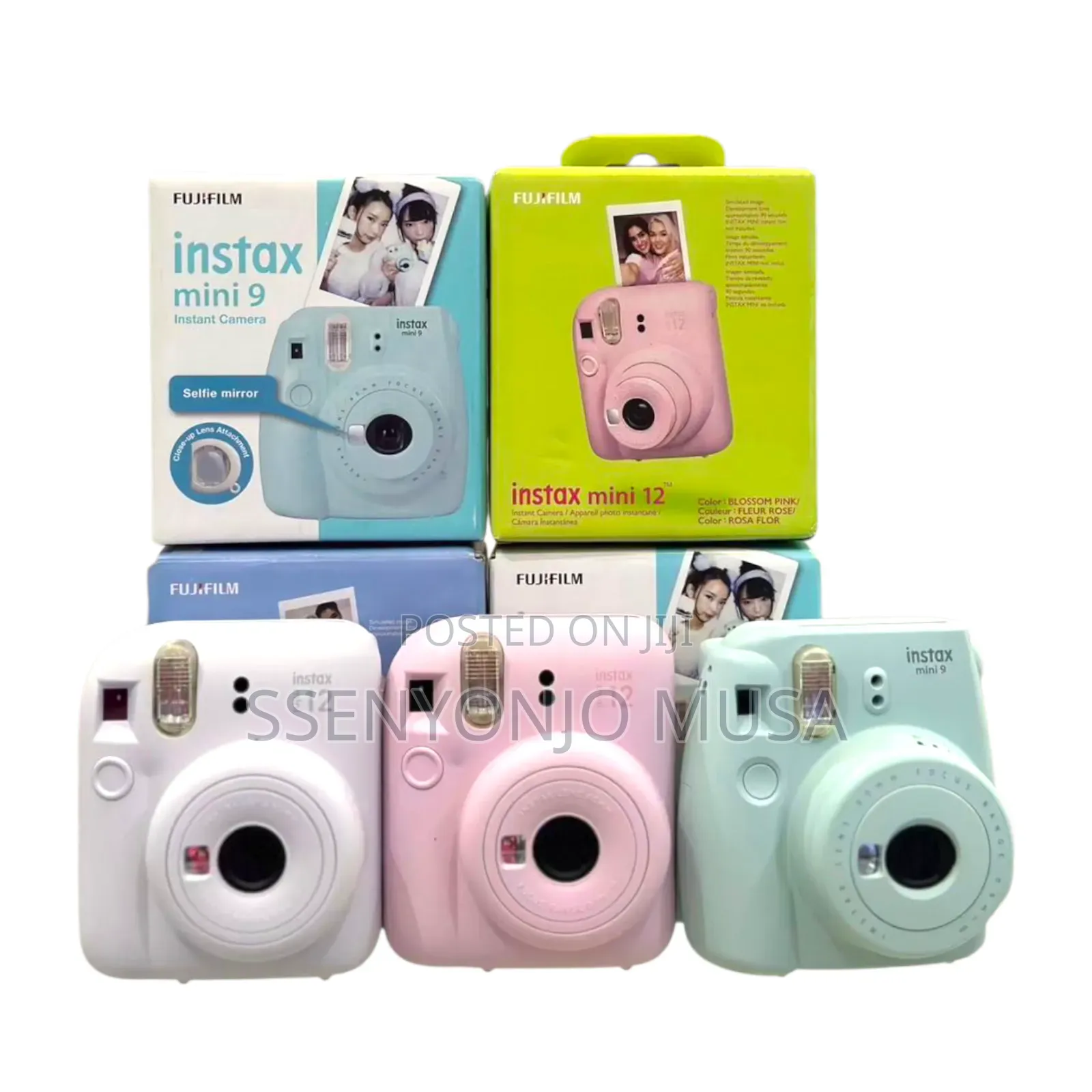 Fujifilm Instax Mini 12 Instant Camera – Automatic Instant Photo