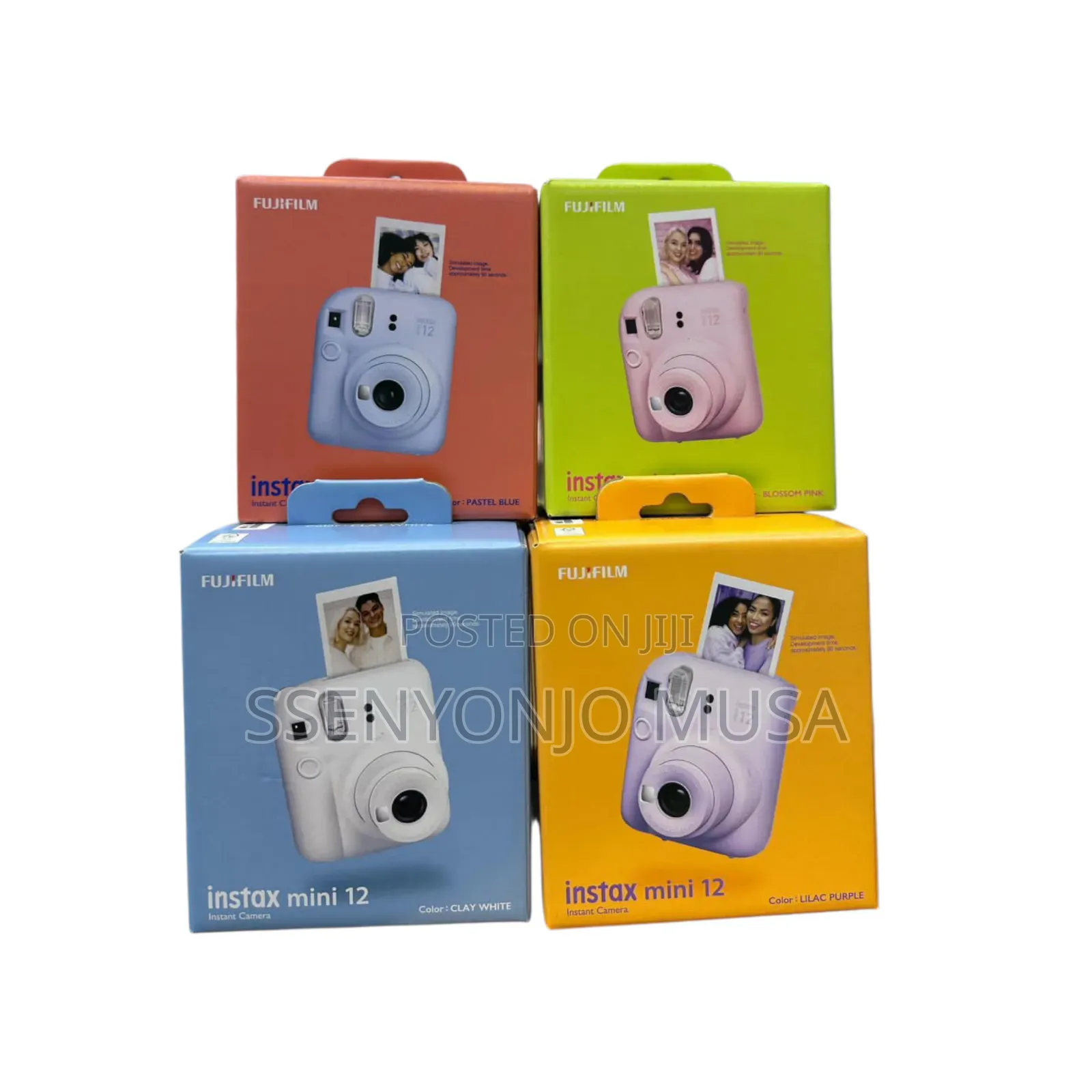 Fujifilm Instax Mini 12 Instant Camera – Automatic Instant Photo