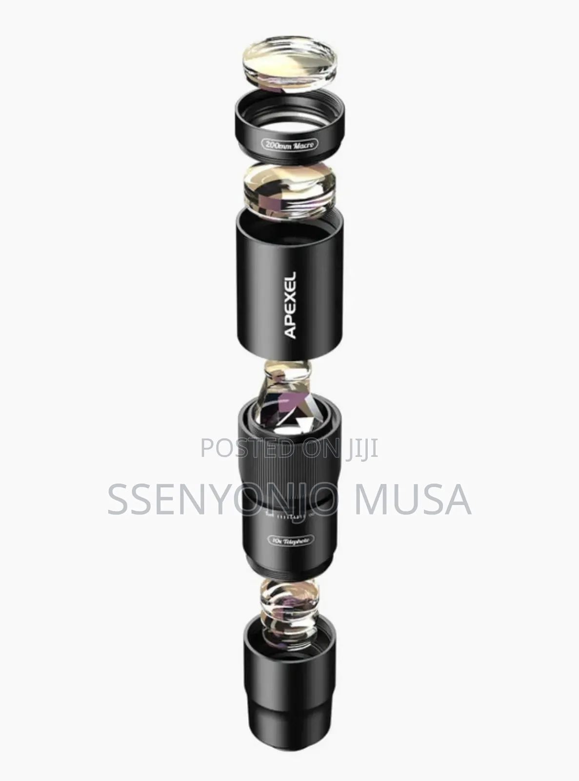 Apexel 9‐In‐1 Mobile Phone Camera Lens Kit