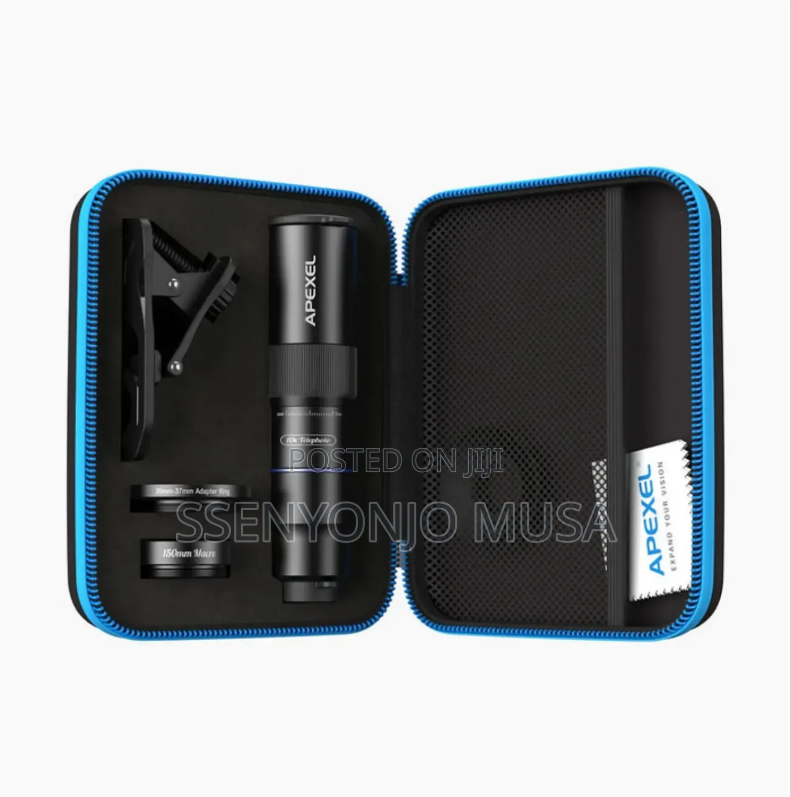 Apexel 9‐In‐1 Mobile Phone Camera Lens Kit