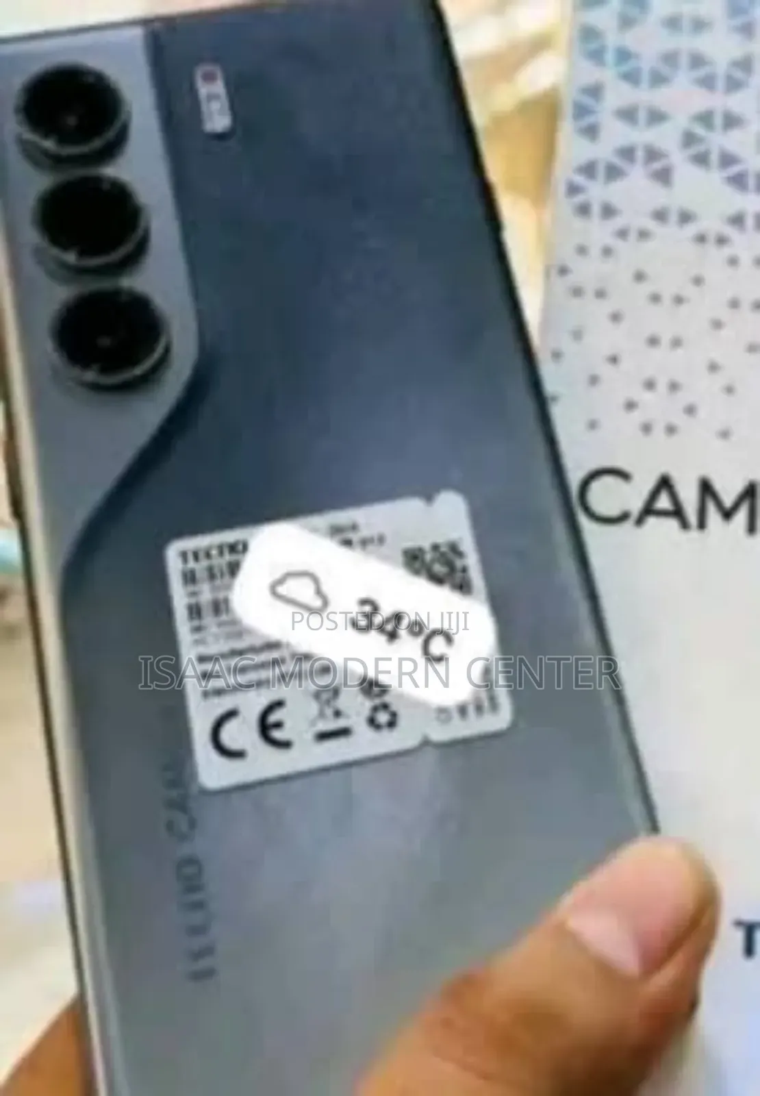 New Tecno Camon 40 256 GB Black